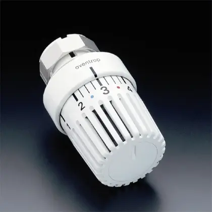 Oventrop Radiatorthermostaatknop Oventrop Uni LD 22mm wit 7-28°C 1011475