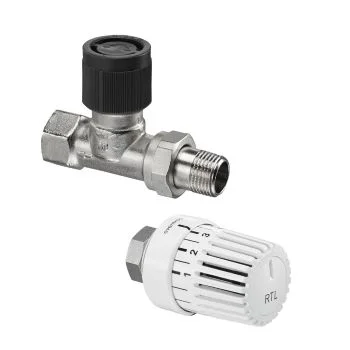 Oventrop Set thermostaatkr.+ voeler Oventrop Uni RTLH 1028464