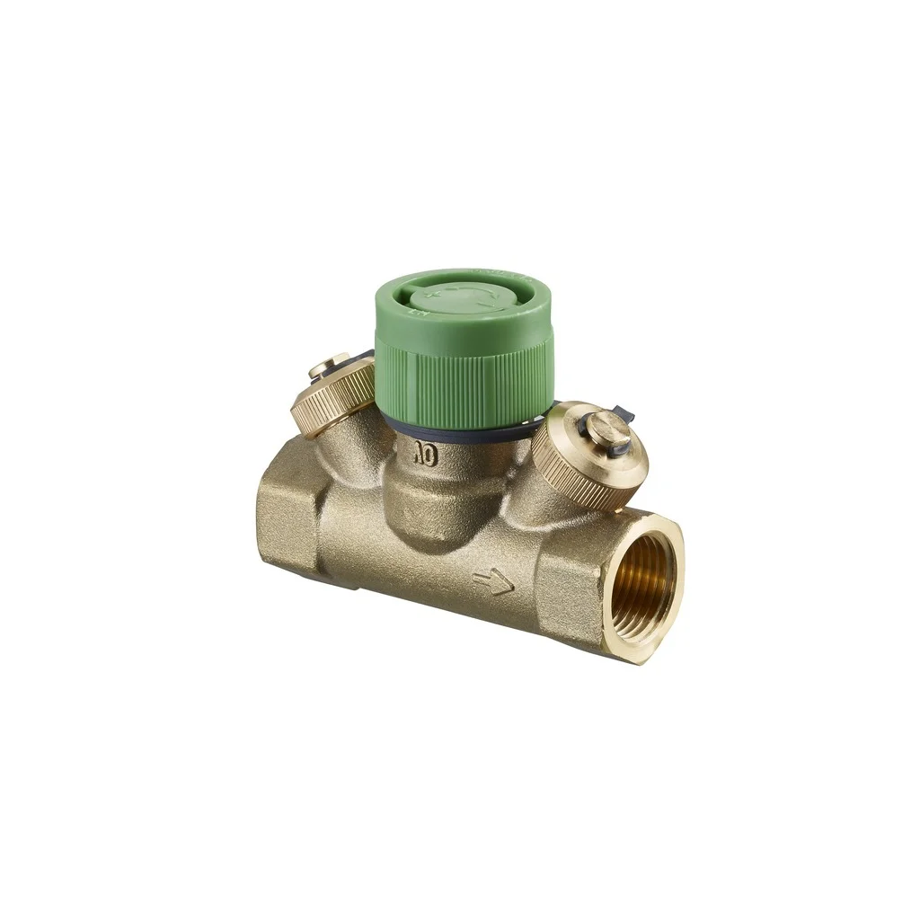 Oventrop Hycocon HTZ regelventiel DN20,3/4 IT met meet- en aftapkraan messing oventrop 1068566