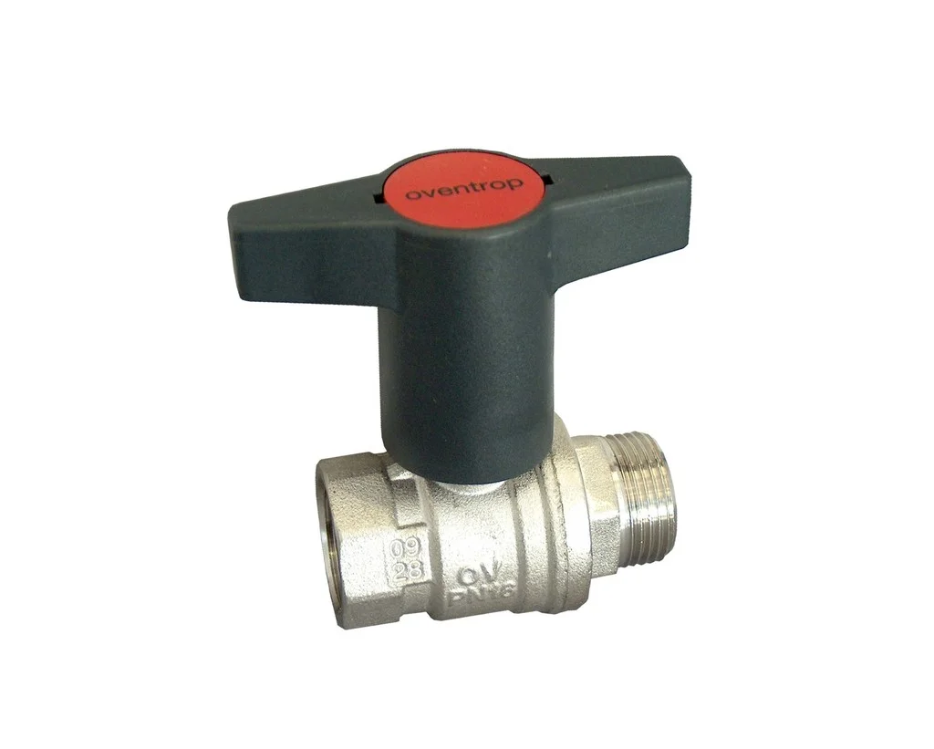 Oventrop Kogelkraan 2-delig met volle doorlaat DN 1/2" FM PN16 Oventrop Optibal 1077304