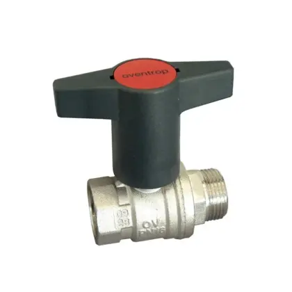 Oventrop Kogelkraan 2-delig met volle doorlaat DN 5/4" FM PN16 Oventrop Optibal 1077310