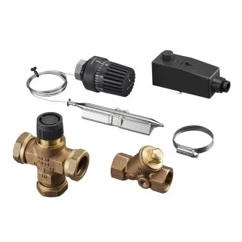 Oventrop Regelset voor wand- en vloerverwarming Tri D 3-wegverdeelkraan 1144253