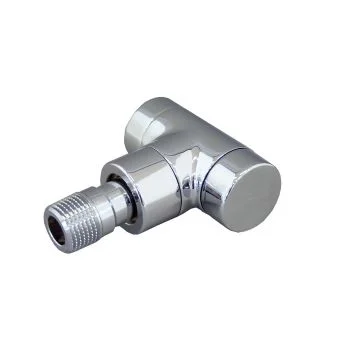 Oventrop Regelbare koppeling haaks 1/2 chroom oventrop 1166052