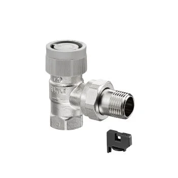 Oventrop Thermostatische afsluiter AQ DN25 haaks met Q-tech oventrop 1183068