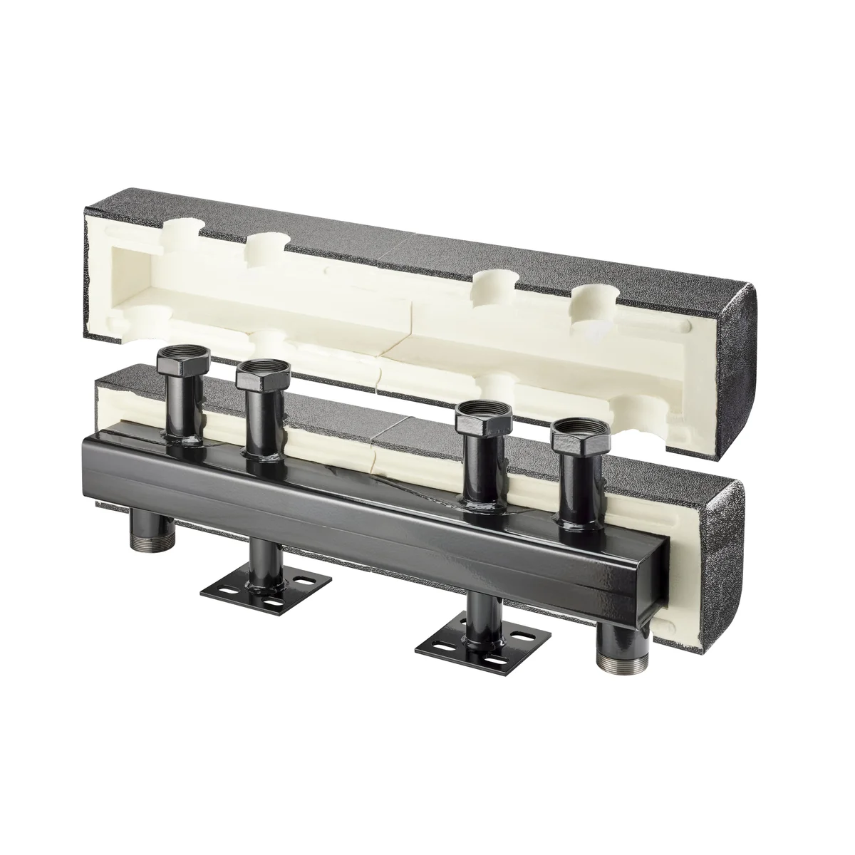 Oventrop Verdeler voor CV staal Oventrop 2" + 2 x 2" 1351662