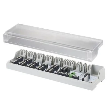 Oventrop Klemmenblok 10 regelzones pompregeling 230V vloerverwarming oventrop 1400981