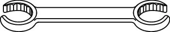 Oventrop Ringsleutel sw30/32 oventrop oventrop 1401091