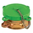 Oventrop Vulstop met ketting oventrop 2 GROEN oventrop 2683810