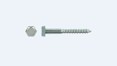 PGB 000571001008000603 PGB houtdraadbout M8 x 60 mm (doos 200st) - prijs per doos