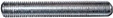 PGB 000975001006010001 PGB galva draadstang M6 x 1000 mm