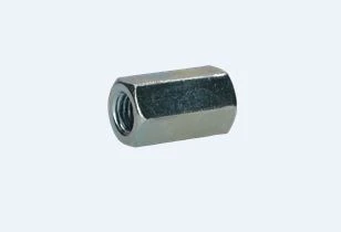PGB 006334001008000243 PGB zeskant verbindingsmof FF M8 x 24mm (doos 100 stuks) - verzinkt - prijs per doos