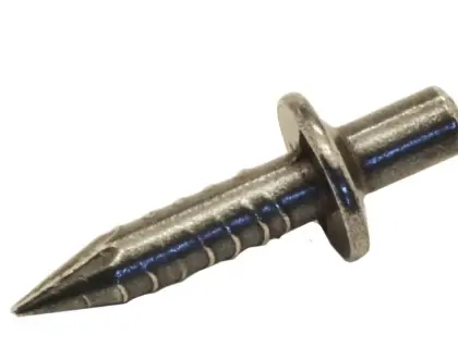 PONA18-4 Fix inslagpin met kraag zonder draad 4 x 18 mm (doos 200st) - staal zwart - prijs per doos