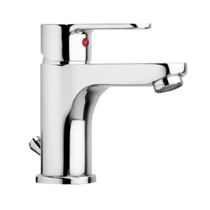 Paffoni BLU075CR Paffoni Blu wastafelkraan met lediging - chroom