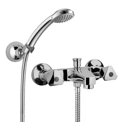 Paffoni ET027CR103 Paffoni Etoile bad/douchemengkraan met omsteller