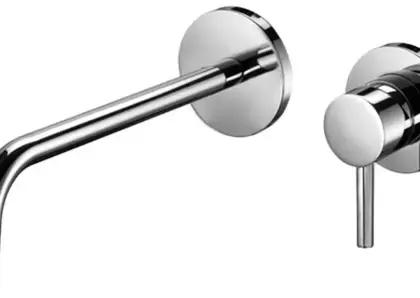 Paffoni LIG006CR70 Paffoni Light wastafelmengkraan inbouw uitloop 175mm chroom