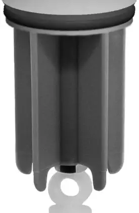 Paffoni ZACC091CR STOP PAFFONI chroom standaard model voor automatische leidiging