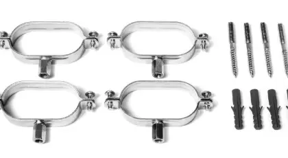 Paradigma montage beugel vr SPEED inox buis, set=4stuks DN10 en CU12 08-1895