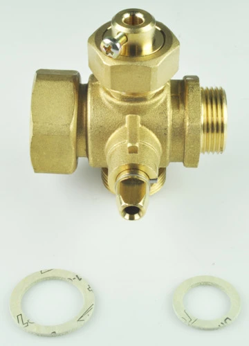 Paradigma kogelhaan 1" m.huls,SKB conisch 08-5808