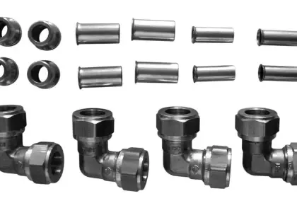 Paradigma hydraulische set vr verbinding, 2 collectoren onder elkaar 08-6083