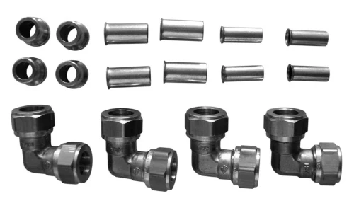 Paradigma hydraulische set vr verbinding, 2 collectoren onder elkaar 08-6083