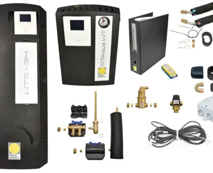 Paradigma Aquaflex basisset Universal, vreemde boiler/buffer -WT 08-8179