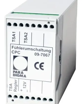 Paradigma voeleromschakeling PT1000 voor 2 voelers 09-7067