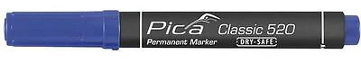 Pica PIC52041 Pica Classic 520 permanent marker stift - blauw
