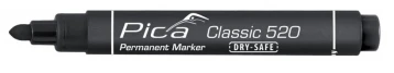 Pica PIC52046 Pica Classic 520 permanent marker stift - zwart