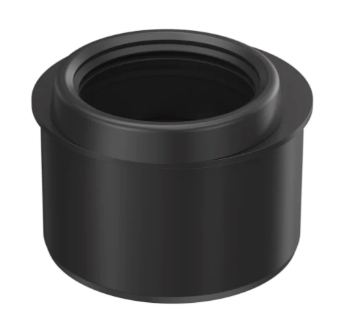 PipeLife Mabo PP verloopstuk 90 x 40 mm - zwart 1187436