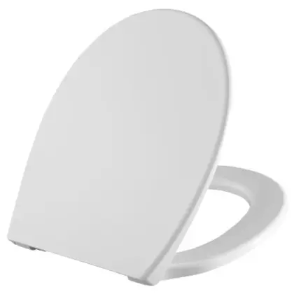 Pressalit 1226000-DL7999 Pressalit 500 Plus toiletzitting - wit - Scharnier inox