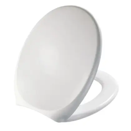 Pressalit 304000-BG4999 Pressalit 1000 toiletzitting - wit - scharnier BG4 inox