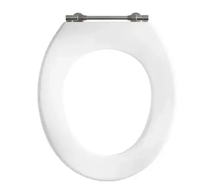 Pressalit 53011-BY3999 Pressalit Projecta toiletzitting - wit - scharnier doorlopend