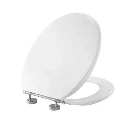 Pressalit 54011-BV5999 Pressalit Projecta toiletzitting - wit antibacterieel - scharnier BV5 inox