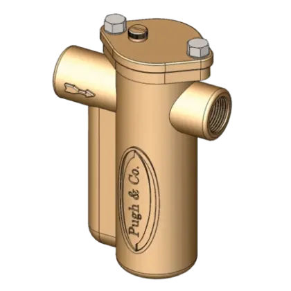 Pugh SMI011 Pugh Micromet 75 polyfosfaat doseerapparaat FF 3/4 x 3/4 - brons