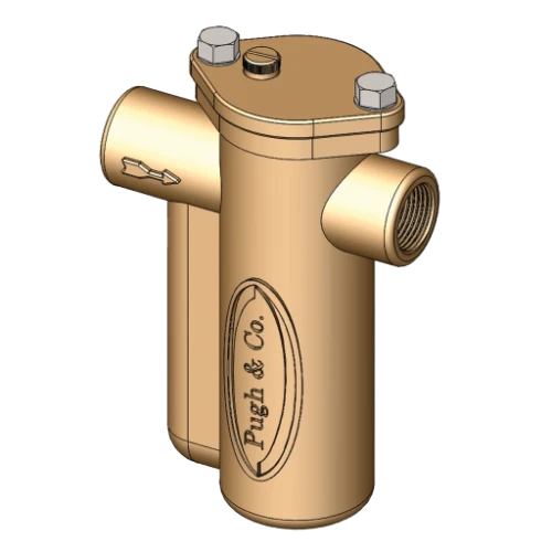 Pugh Micromet 75 polyfosfaat doseerapparaat FF 3/4 x 3/4 - brons SMI011