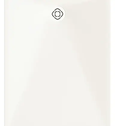 RD1211STG Surf douchebak Biocryl 1600 x 900 x 35 mm - wit glanzend - verzaagbaar - inclusief sifon en afdekrooster wit