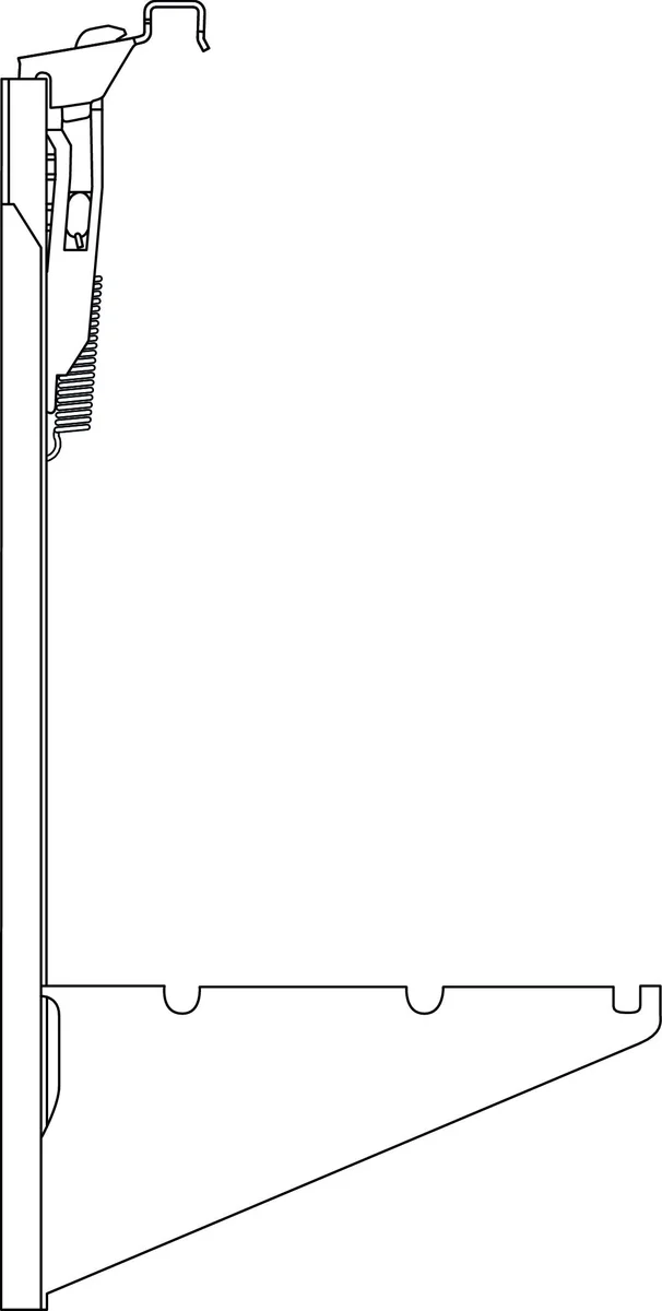 Radson Wandconsole vr plint H 200 mm type 33 standaard kleur RAL 9016 AZ04BWCS19620400
