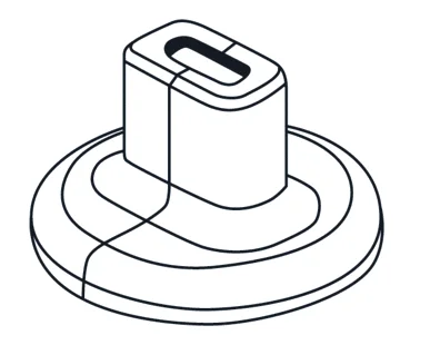 Radson Afdekplaat voor standconsole radson AZ04MSUA57016000