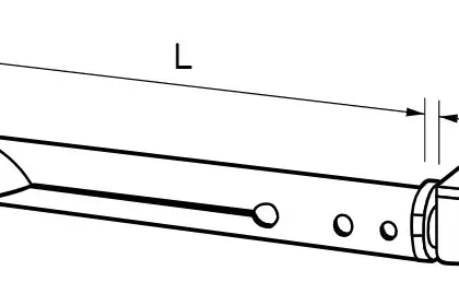 Radson Delta RA spanboorconsole 235 mm radson AZ13DZ9501405000