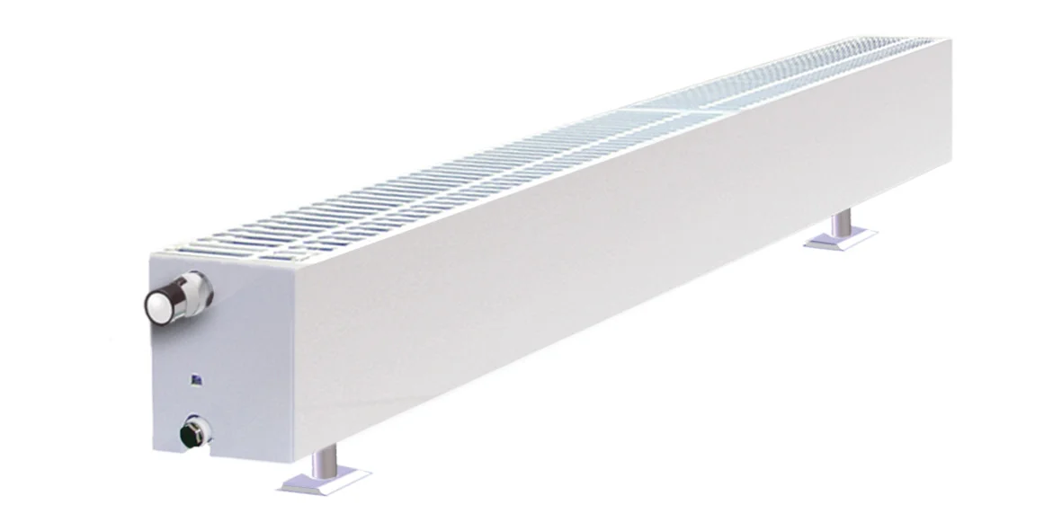 Radson Paneelradiator Radson Parada plint D 22 HxL=200x700mm 502W (75/65/20) overige kleuren , aansluiting: rechts F0A2202007015300K