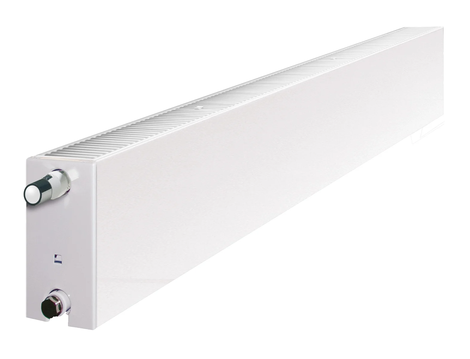 Radson Paneelradiator Radson Parada plint 44 HxL=200x1600mm 2142W (75/65/20) overige kleuren , aansluiting: rechts F0A4402016011300K
