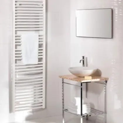 Radson Sierradiator Radson Flores C HxL=862x500mm gebogen wit RAL9016 F32A008605000340