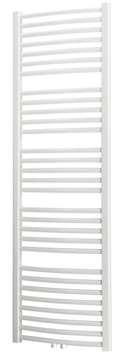 Radson Sierradiator Radson Flores C M HxL=862x500mm gebogen wit RAL9016 , aansluiting links / rechts / / midden F34A008605000350