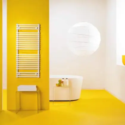 Radson Sierradiator Radson Santorini C HxL=1134x500mm gebogen wit RAL9016 F3VA011005000000