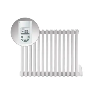 Radson Elektrische kolomradiator Radson Delta H E HxL=600x750mm 1250W wit RAL9016 F90M306001410W0030