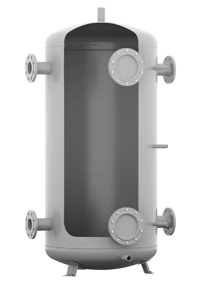 Reflex Buffervat Reflex Storatherm Heat H 1000 liter staal B Ø1074x2215mm 1000/R2 7351900