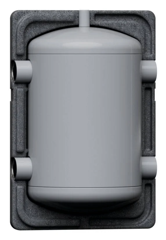 Reflex Buffervat Reflex Storatherm Heat Mini 25 liter staal B Ø360x534mm met isolatie H 25 7352520