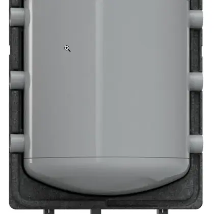 Reflex Buffervat Reflex Storatherm Heat Mini 100 liter staal B Ø560x893mm met isolatie H100 7352550