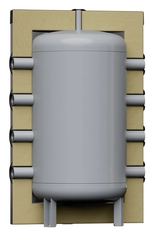 Reflex Buffervat Reflex Storatherm Heat Mini 150 liter staal B Ø680x1073mm met isolatie H150 7352560
