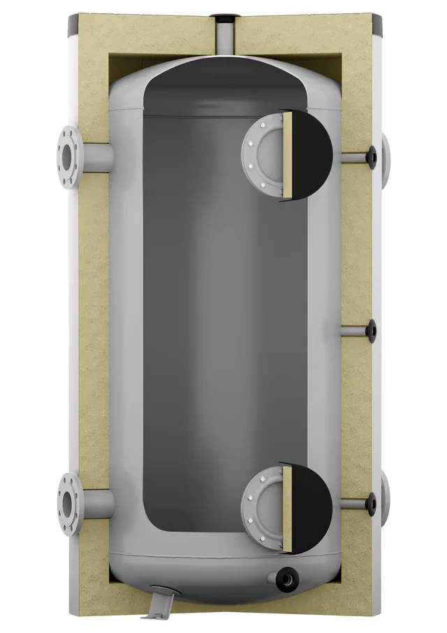 Reflex Buffervat Reflex Storatherm Heat HF 800 liter staal C Ø990x1892mm met isolatie 800/R2_C 7353600